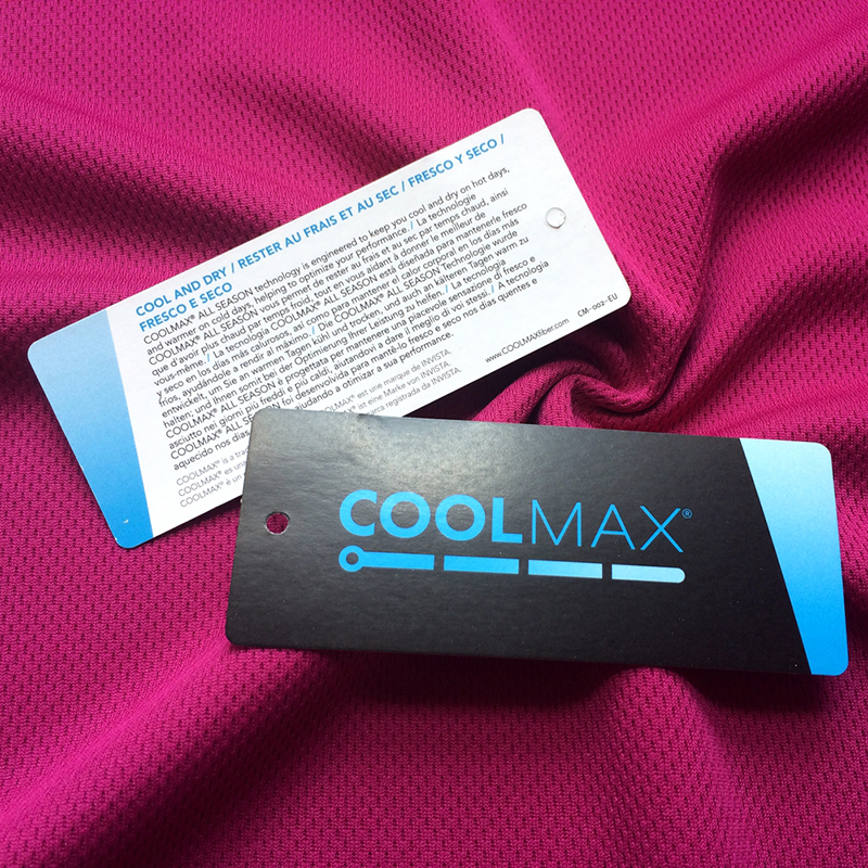 張家港Coolmax 鳥眼網(wǎng)布 Coolmax mock eyelet